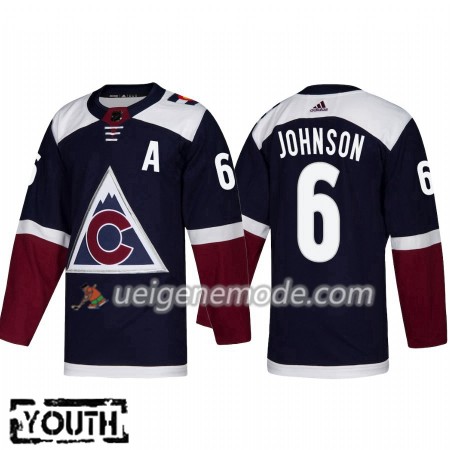 Kinder Eishockey Colorado Avalanche Trikot Erik Johnson 6 Adidas Alternate 2018-19 Authentic